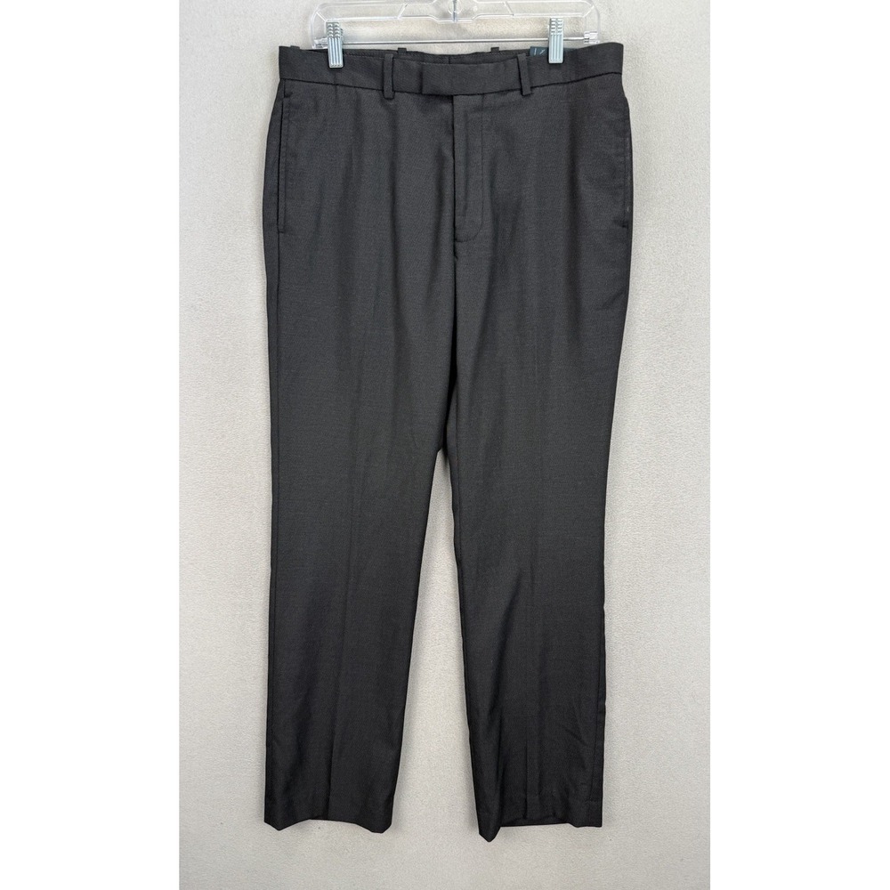 Perry Ellis Men's Sz‎ 32x32 Charcoal Gray Modern Fit Business Dress Pants NWT